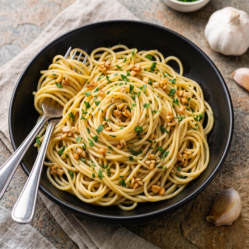 Spaghetti aglio e olio