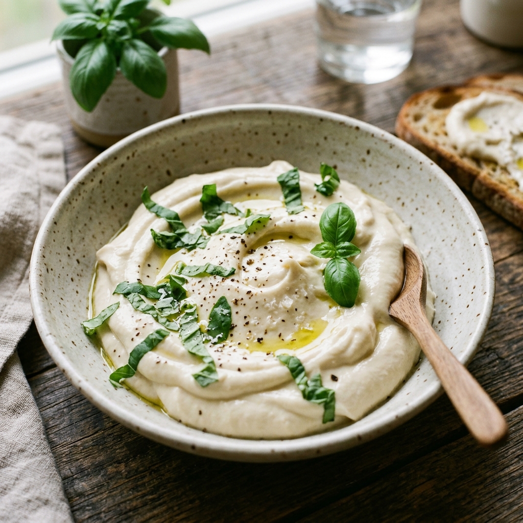 Stovetop Cashew Mozzarella