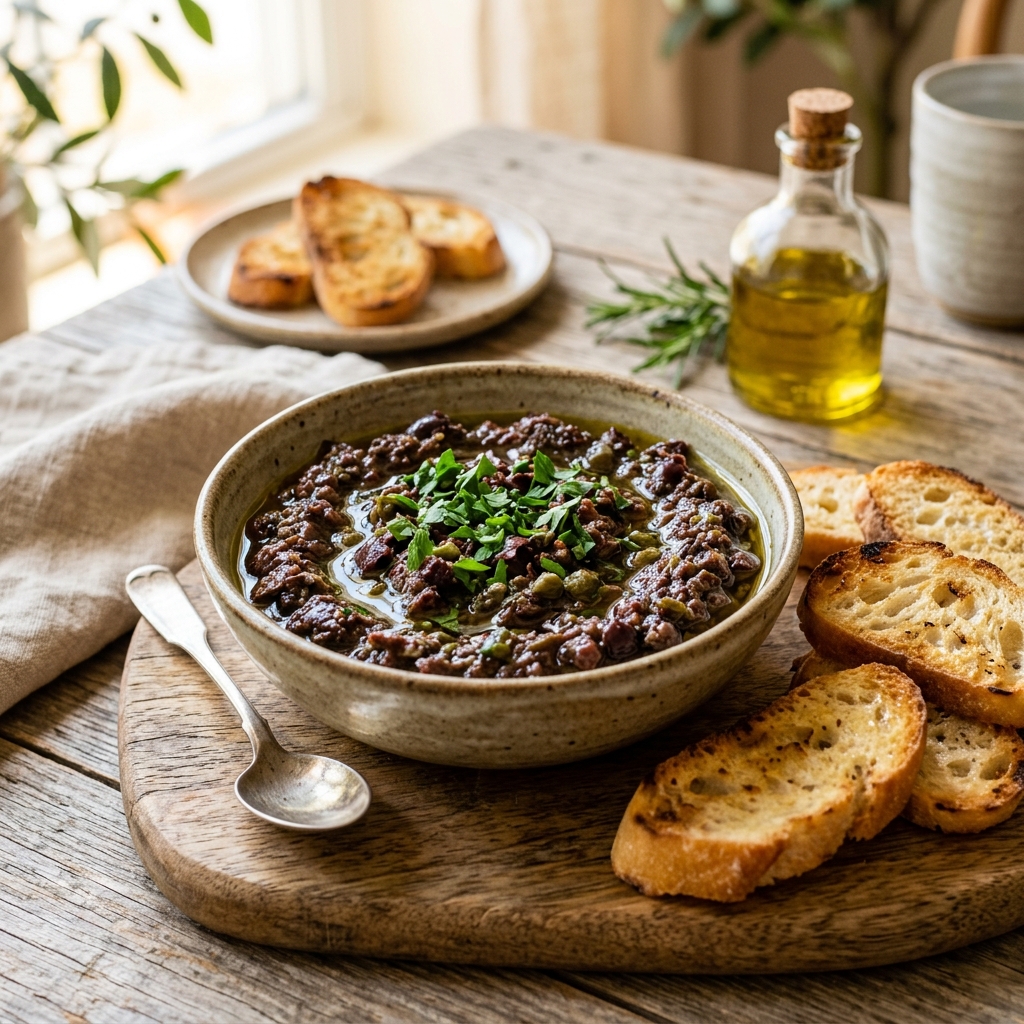 Vegan Black Olive Tapenade