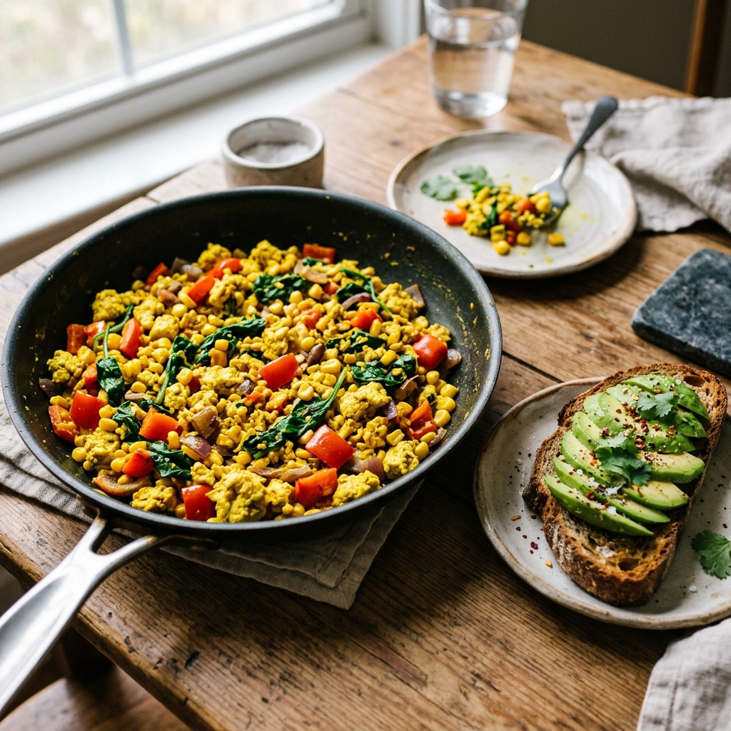 Skillet Tofu Scramble