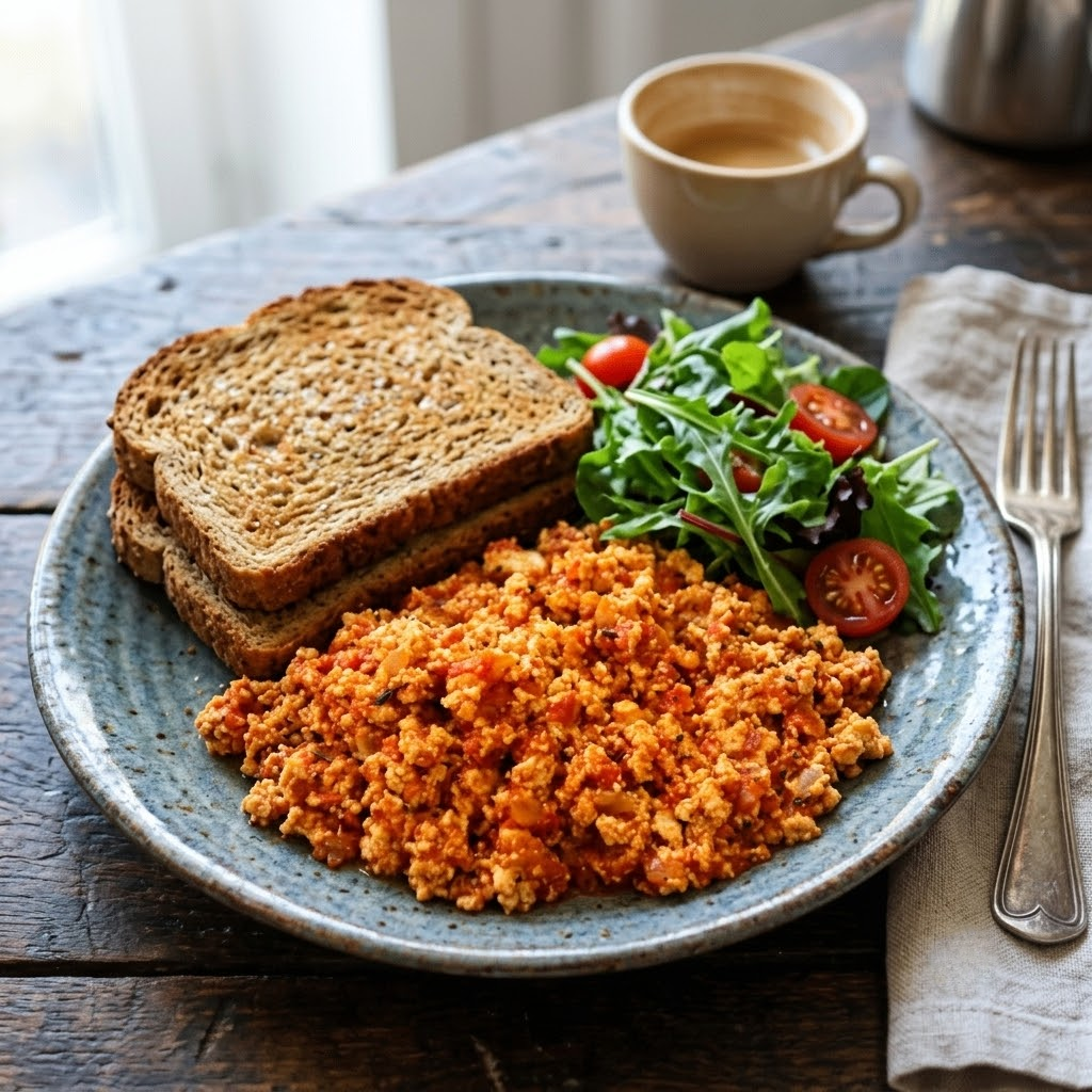 Tomato Tofu (Scrambled)